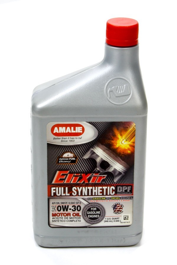 AMA65716-56 1 qt. Elixir 0W30 Synthetic Motor Oil