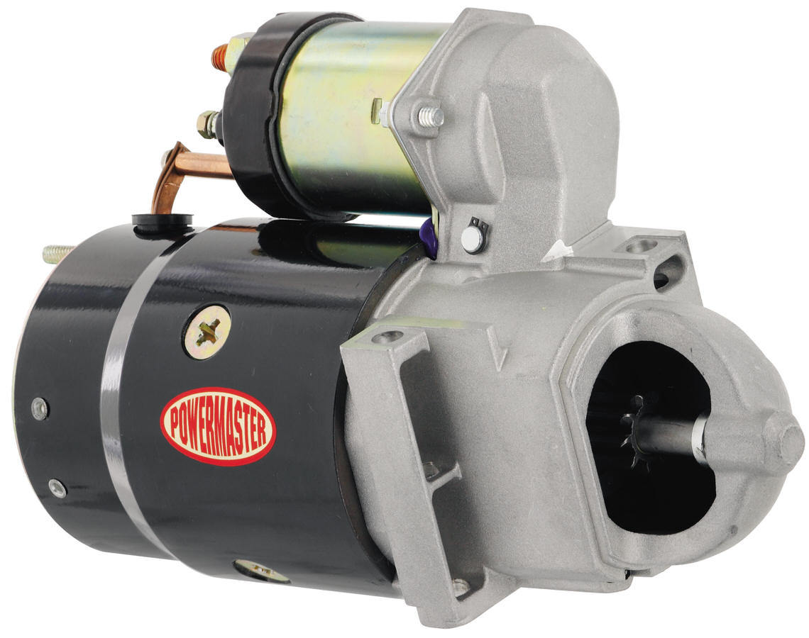 Direct Drive Original Look Hi-Torque Retro Starter for 168 Tooth Flywheel & Small Block Chevy, Black