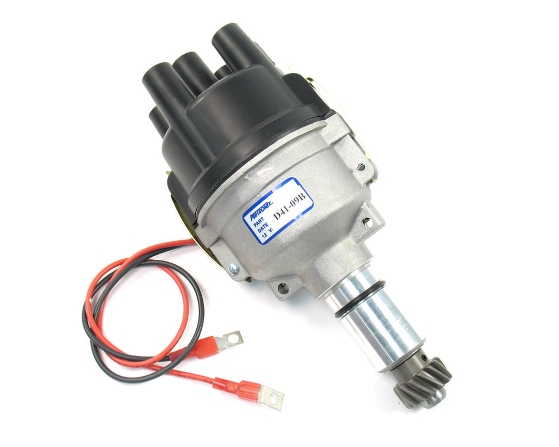 PRTD41-09B Industrial Magnetic Pickup Socket Style Distributor for Wisconsin 4-Cylinder - Black