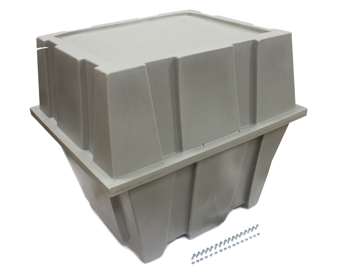 50 x 43 x 45 in. Plastic Ultra Engine Storage Case for Big Block, Grey - Large