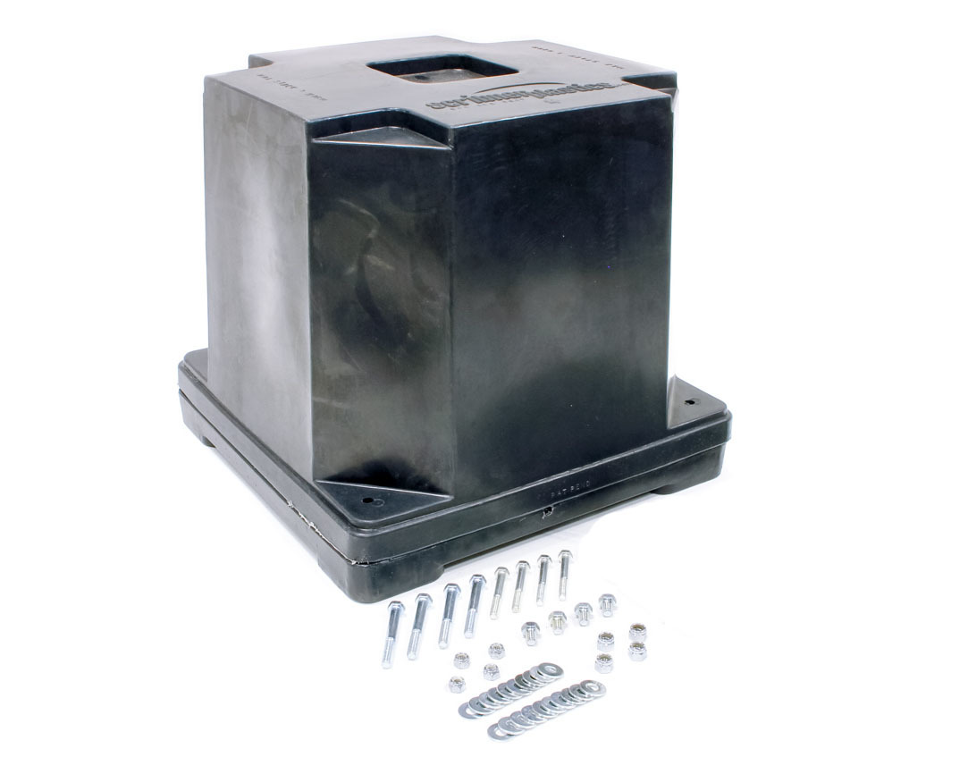 18 x 18 x 18 in. Go Kart Plastic Engine Storage Case, Grey