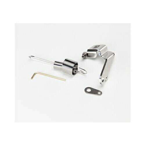 Stainless Steel Kickdown Cable Bracket - Natural - Includes Return Spring