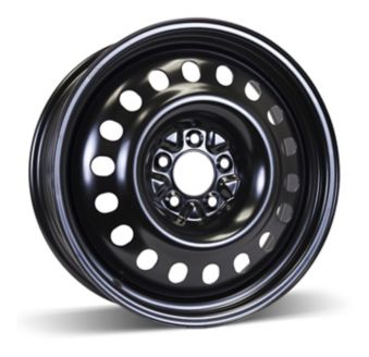 BAS57RT4 15 x 7 in. DOT Street Legal Wheel with 4 in. Backspace & 5 x 4.5 in. Bolt Pattern, Black Powder Coat