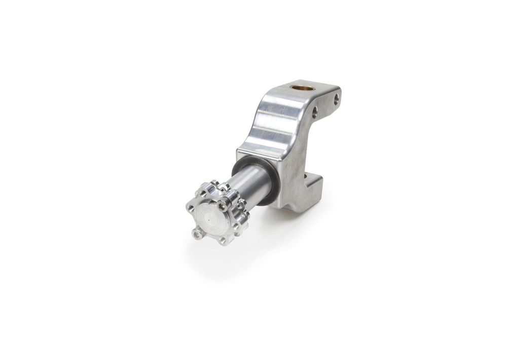 Micro & Mini Grease Fittings & Nut Driver Side Spindle - Black Anodize