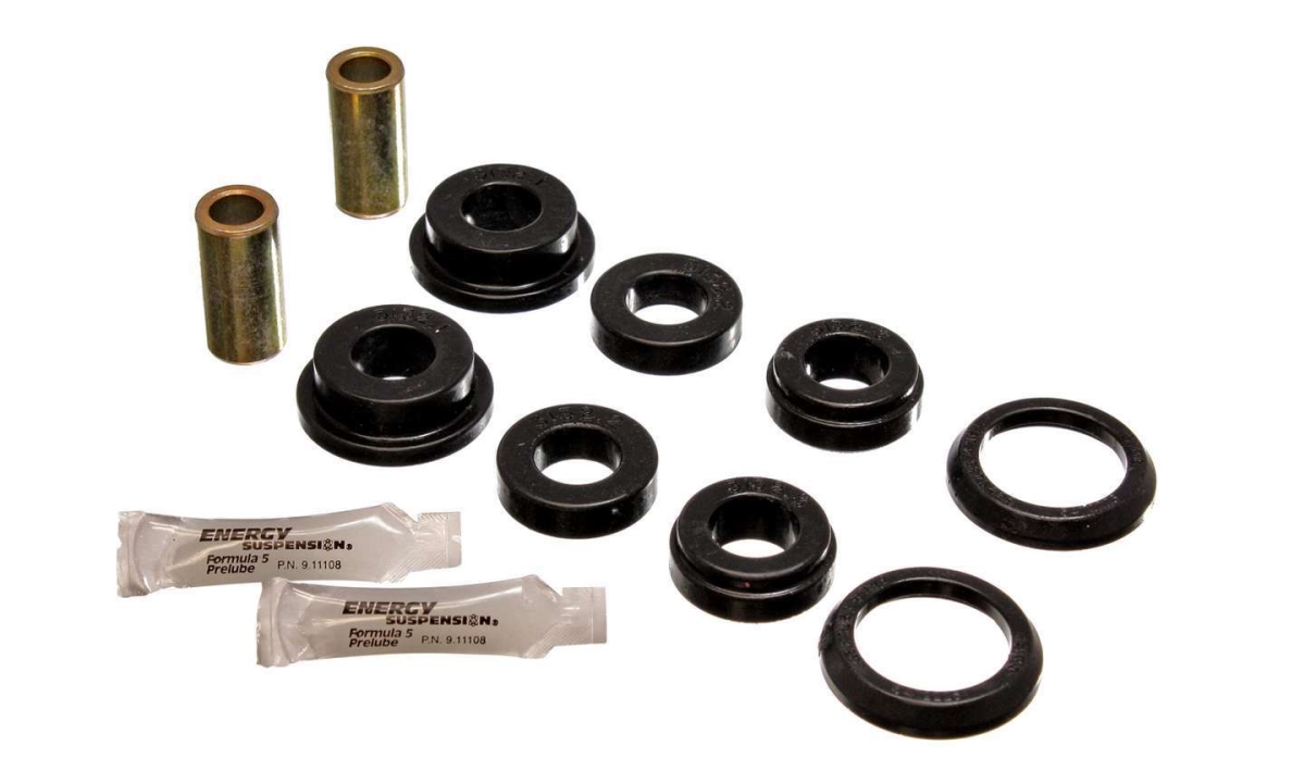 Hyper-Flex Front Polyurethane Axle Pivot Bushing for 1975-2006 Ford Mazda SUV & Truck - Black & Zinc Oxide