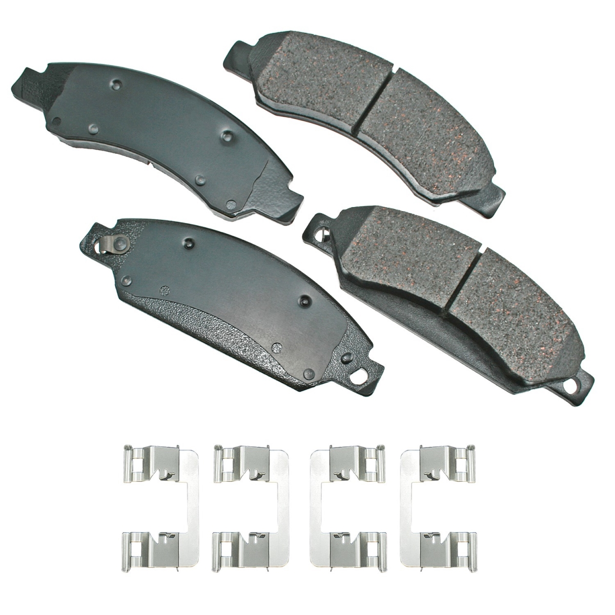 Proact Ultra-Premium Front Brake Pads for 2005-2007 Cadillac Chevrolet & GMC - Set of 4