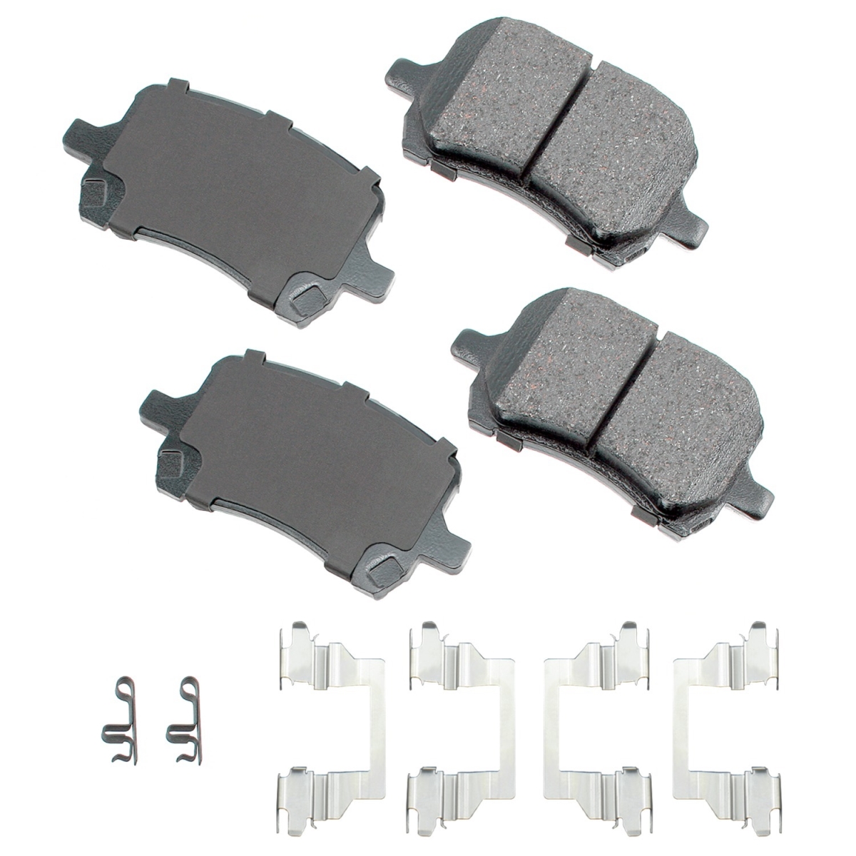 Proact Ultra-Premium Front Brake Pads for 2006-2012 Pontiac & Chevrolet - Set of 4