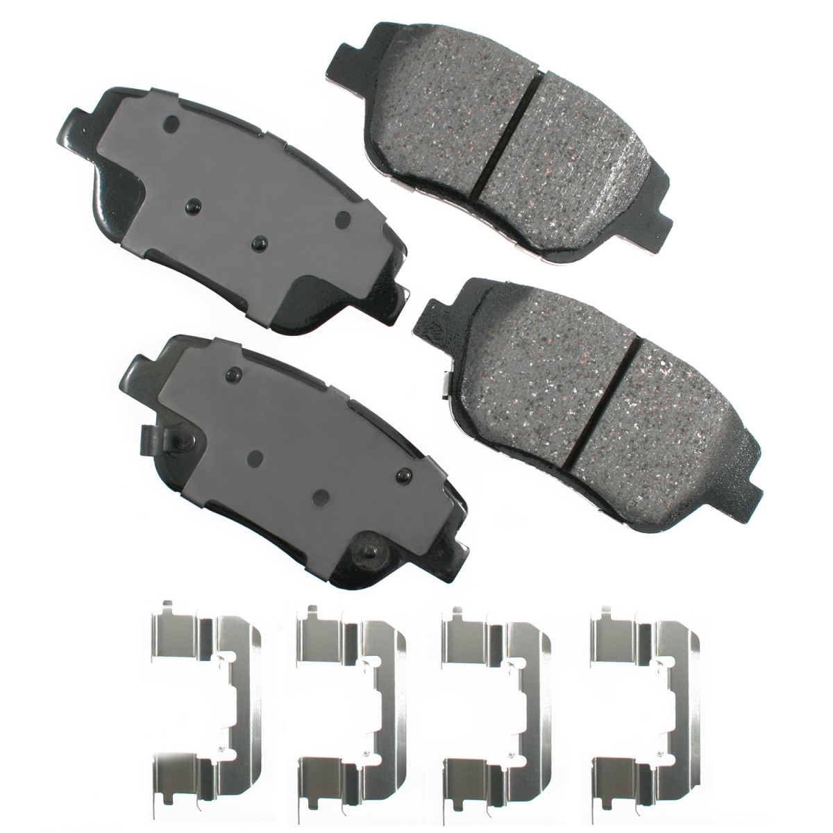AKEACT1444 Proact Ultra-Premium Front Brake Pads for 2011-2015 Hyundai & Kia - Set of 4
