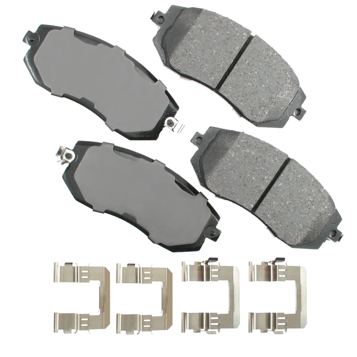 AKEACT1539 Proact Ultra-Premium Front Brake Pads for 2011-2017 Toyota Scion & Subaru - Set of 4