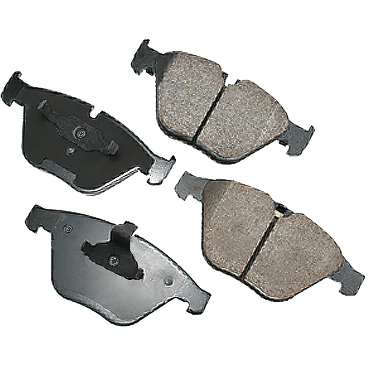 AKEEUR918 Euro Ultra-Premium Front Brake Pads for 2004-2013 BMW - Set of 4