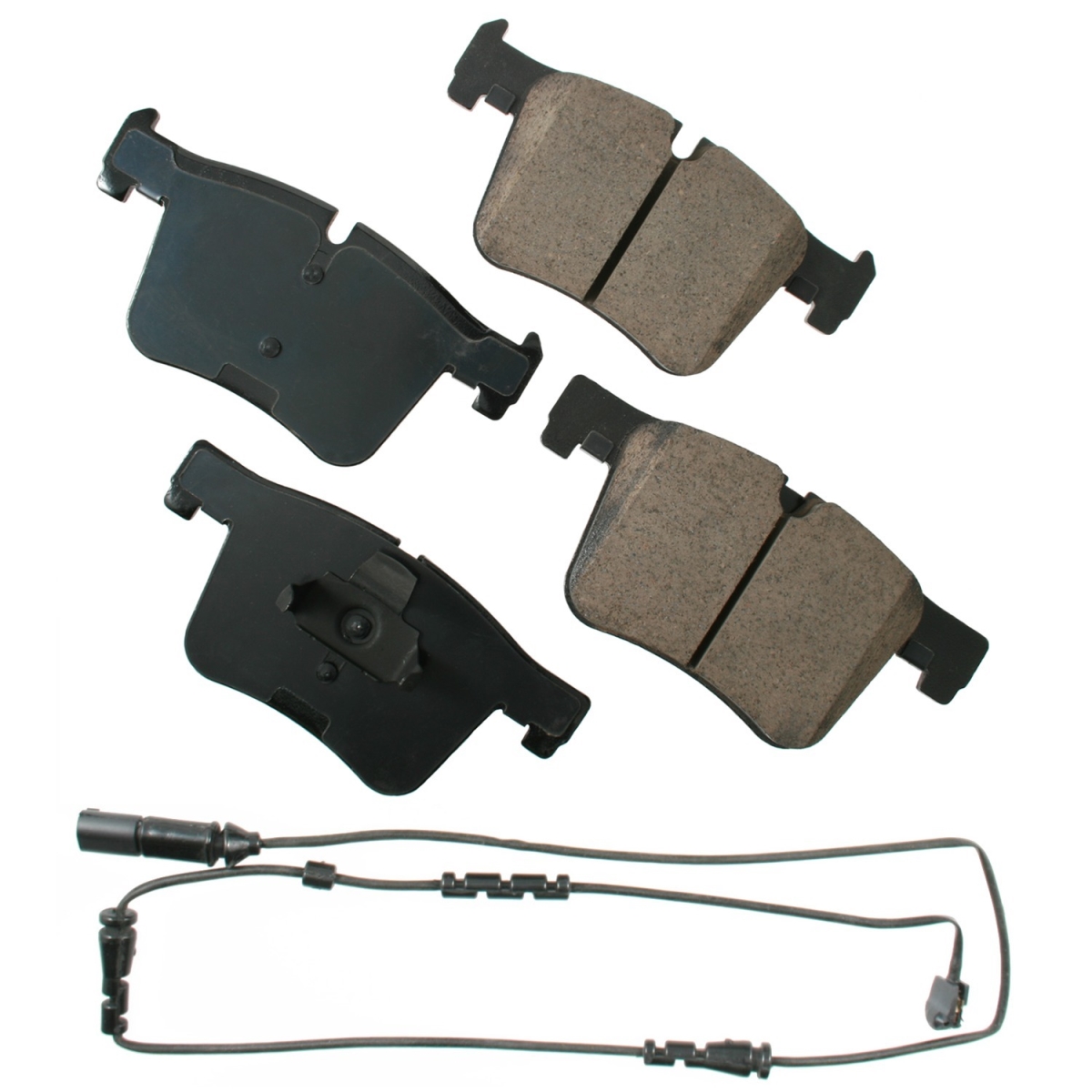 AKEEUR1561 Euro Ultra-Premium Front Brake Pads for 2011-2018 BMW - Set of 4