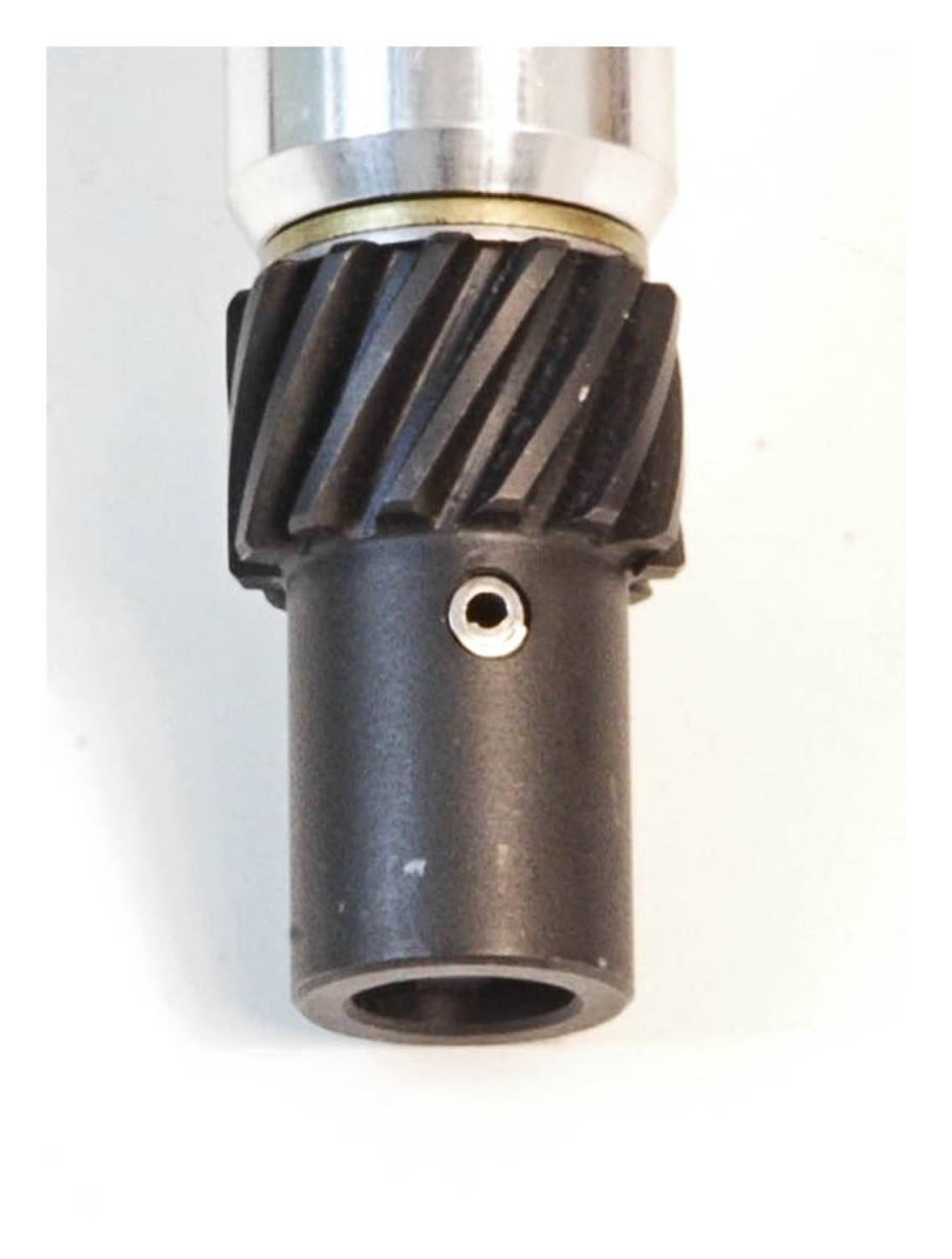 MSD Ignition MSD8005 0.491 in. Shaft Distributor Gear Iron for AMC Ford V8 - Black