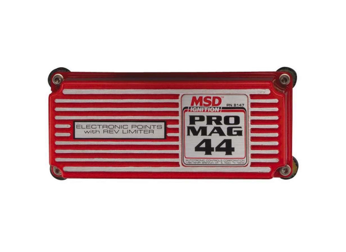 MSD Ignition MSD8147 Pro Magnetic 44 Box with 26 deg Spark & Rev Limiter