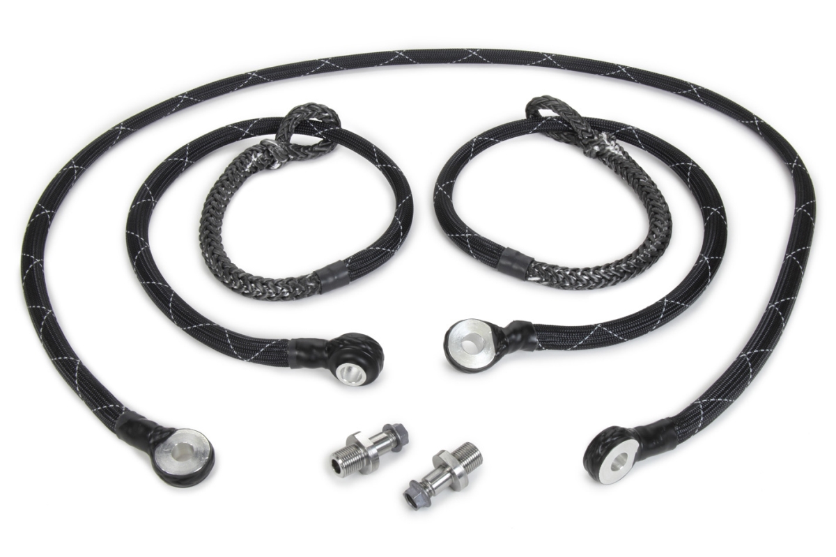 50 in. 2-Wrap Style 1 King Pin Complete Axle Tether Kit