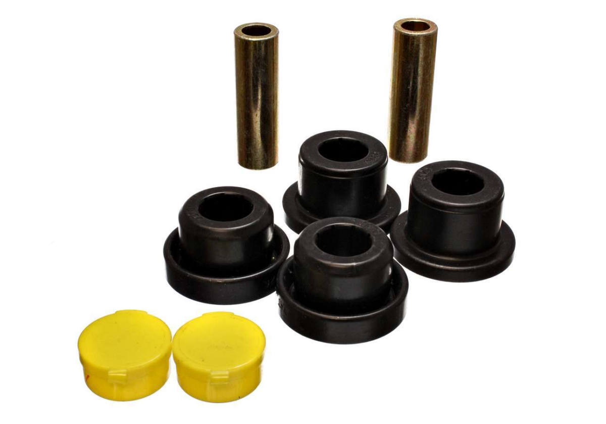 Hyper-Flex Front Polyurethane Strut Rod Bushing for 2004 Ford Fullsize Truck - Black & Zinc Oxide