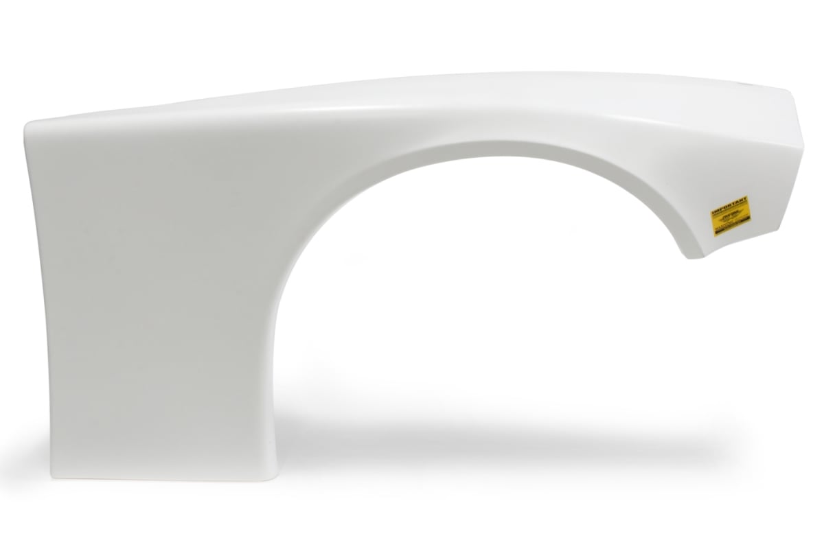 LMSC Passenger Plastic Side Fender - White