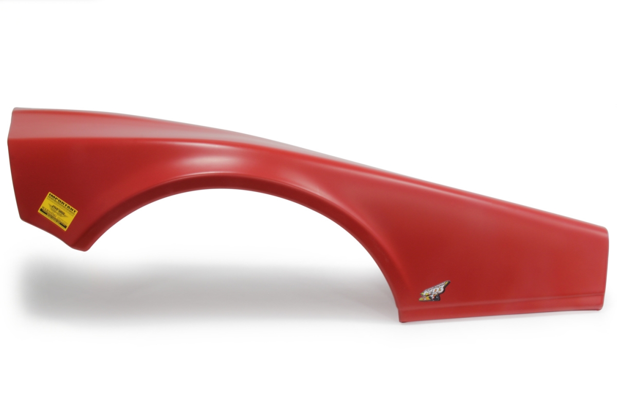 MD3 Plastic Half Driver Side Fender Fender, Red