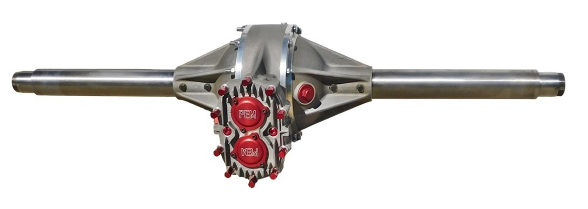 5 x 5 in. Hubs Axles Quick Change Brake Assembly with 4.86 Ratio