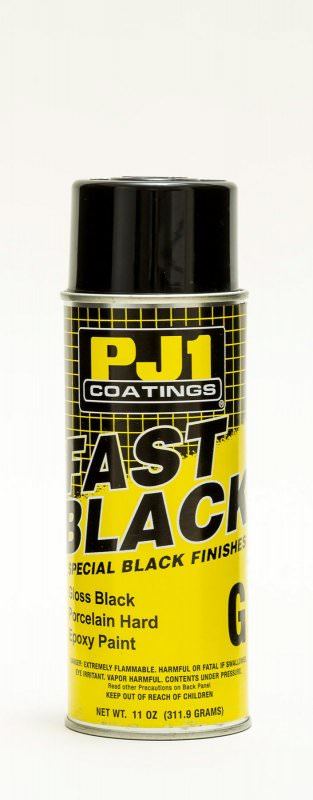 11 oz Fast Engine High Temperature Epoxy Aerosol Paint, Gloss Black