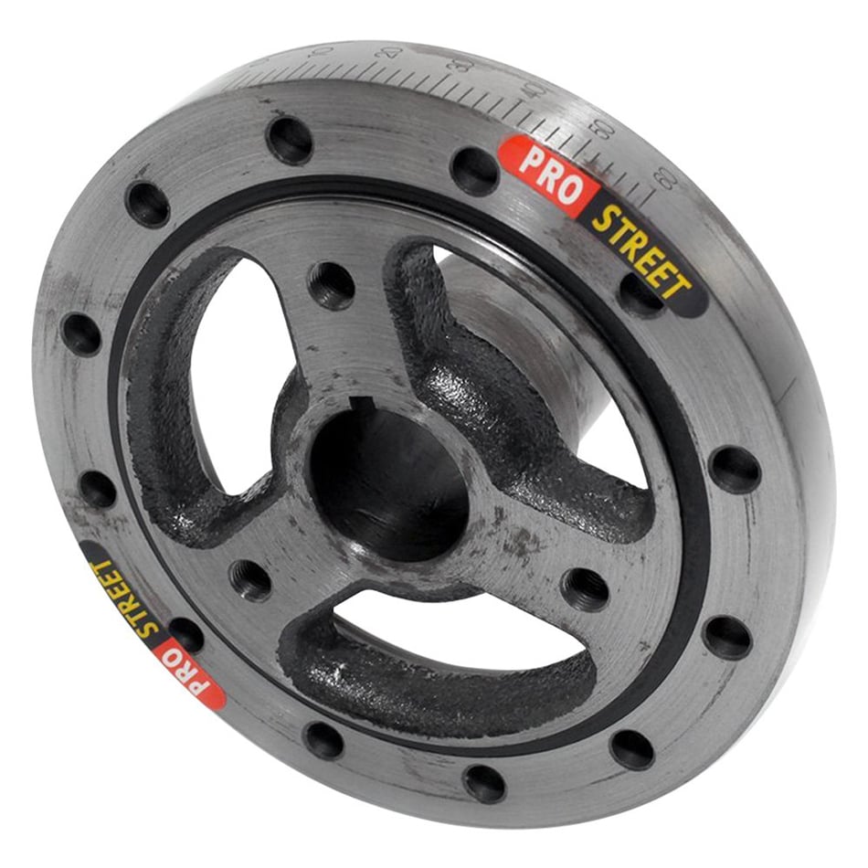 6.1 in. OD Pro Street Harmonic Internal Balancer for Small Block Chevy - Natural