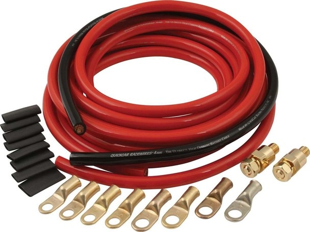 QRP57-800 Stud Feed Thru Panel Mount Junction Block - Red