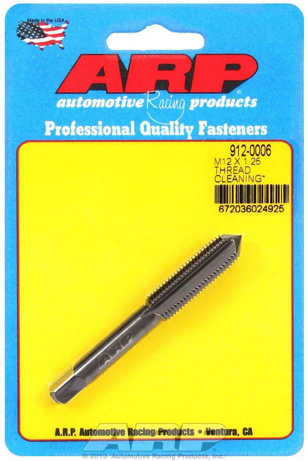 12 x 1.25 mm Thread Cleaning Tap