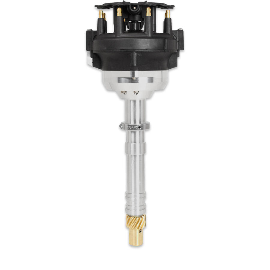 MSD Ignition MSD85705 Pro-Billet Magnetic Pickup HEI Style Terminal Distributor for Chevy V8 & Late Model & Modified - Black