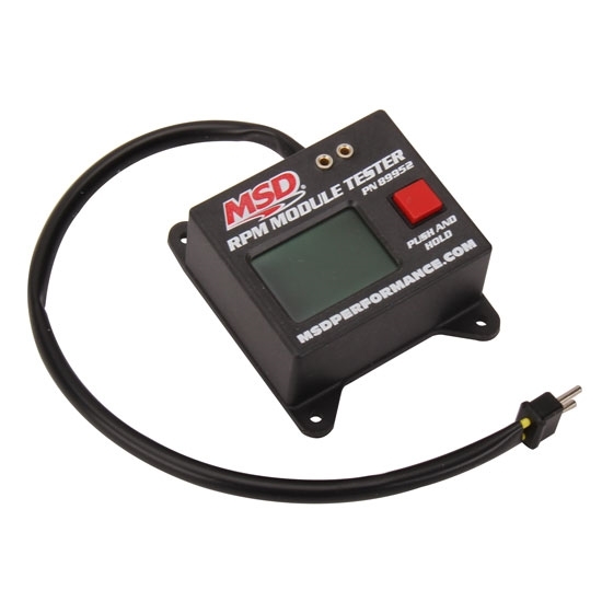 MSD Ignition MSD89952 Digital RPM Chip Tester - Black
