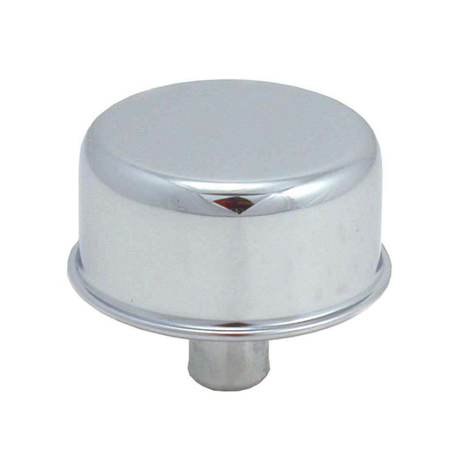 SPE4300 1.25 in. Hole Push-In Round Breather - Chrome