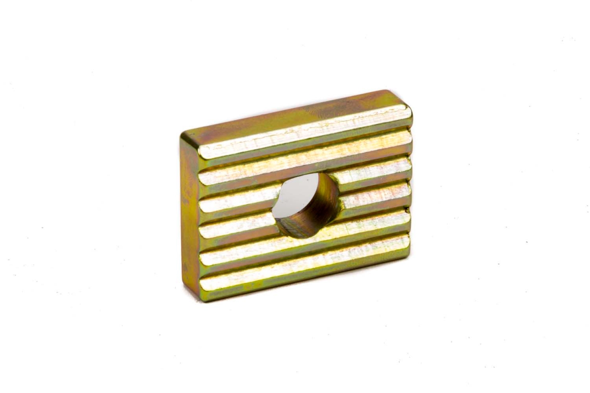 0.25 in. Steps Serrated Block with 0.75 in. Hole Steel UB Machine Adjustable Panhard Bar Mount, Cadmium