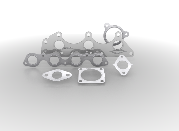 Exhaust Manifold for GM LS-Series - Copper