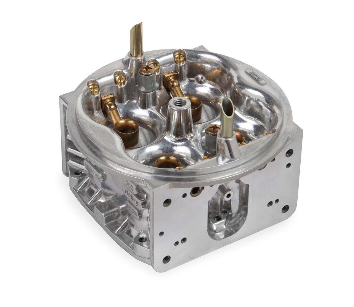 Retrofit Converts Standard Carburetor Main Body with  650 CFM Carburetor - Silver