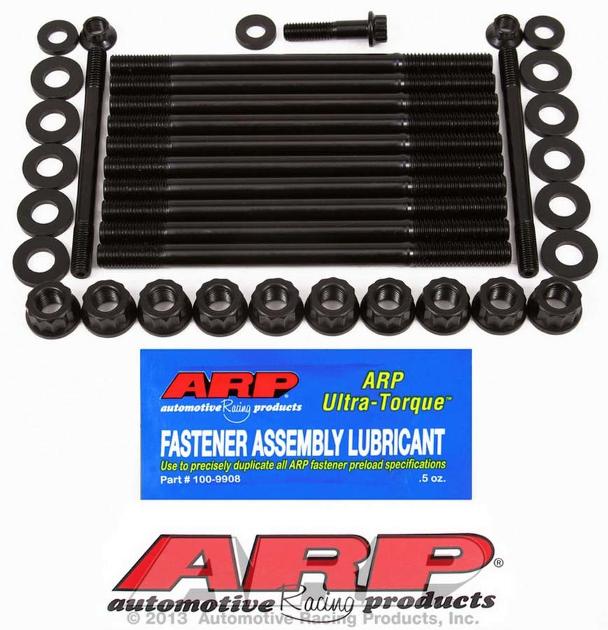 Pro Series 12 Point Nuts Cylinder Head Stud Kit for BMW 2000 4 Cylinder 1.6L - Black Oxide