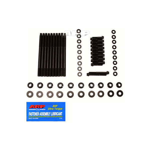 12 Point Nuts 2-Bolt Mains Main Stud Kit for Ford 1.6L Mini Cooper - Black Oxide