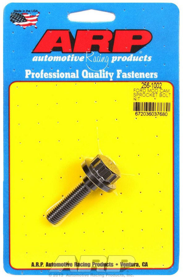 256-1002 10 x 1.50 mm Thread Pro Series Camshaft Gear Bolt Kit Ford Modular V8 - Black Oxide