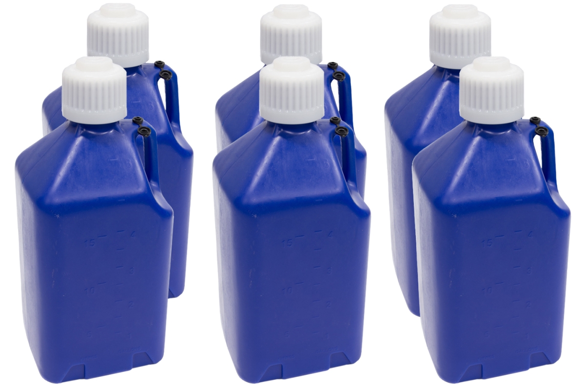 5 gal Utility Jug, Dark Blue - Case of 6