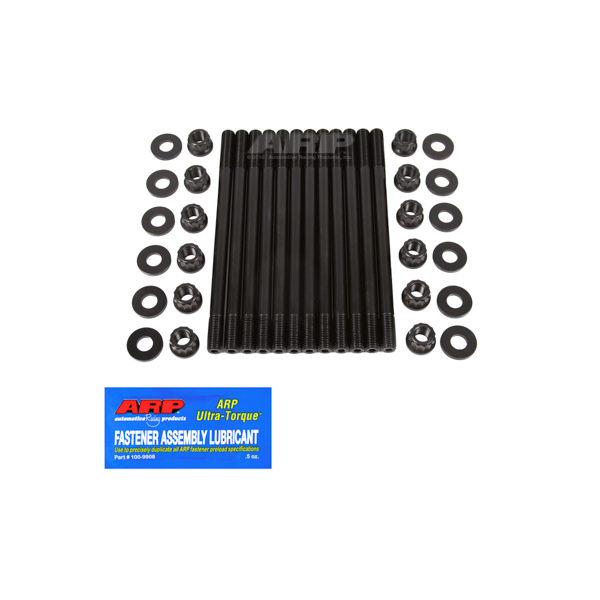 0.625 in. 12 Point Nuts Cylinder Head Stud Kit for Subaru 2000 2.0L - Black Oxide