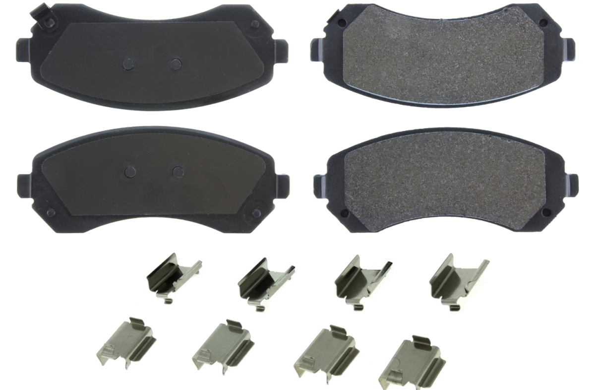 CBP104.08440 Posi-Quiet Semi-Metallic Front Brake Pads with Hardware for 2001-2007 GM SUV