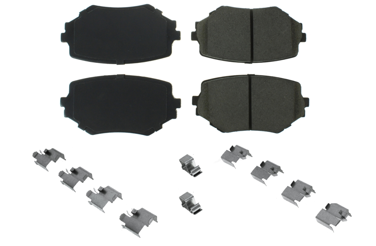 CBP105.06800 Posi-Quiet Ceramic Brake Pads with Shims & Hardware for 1996-2004 Suzuki SUV