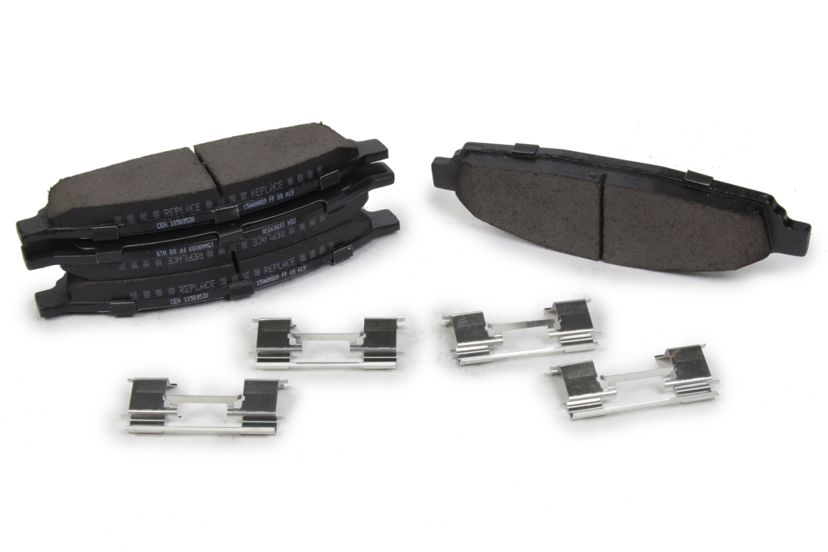 CBP105.09530 Posi-Quiet Ceramic Brake Pads with Shims & Hardware for 2003-2005 Lincoln Aviator