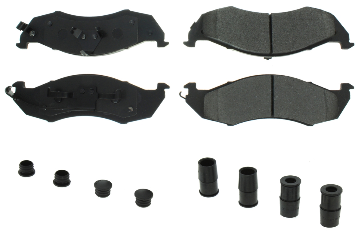 CBP105.05760 Posi-Quiet Ceramic Brake Pads with Shims & Hardware for 1991-2012 Acura SUV