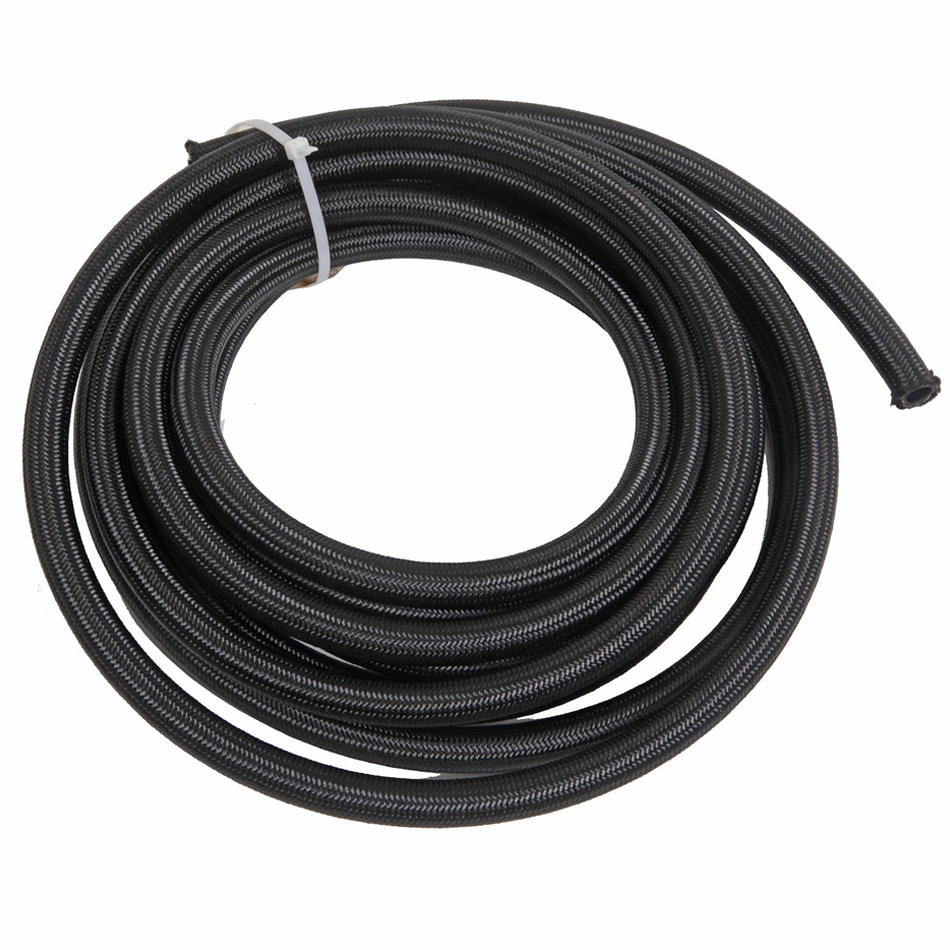 FRG841512 15 ft. No.12 Black Nylon Race Hose