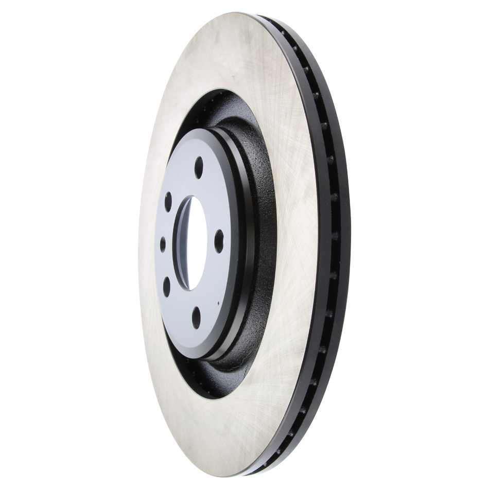 CBP125.33125 5 x 112 mm Premium High Carbon Alloy Rear Brake Rotor for 2008-2011 Audi S4 & S5 - Black