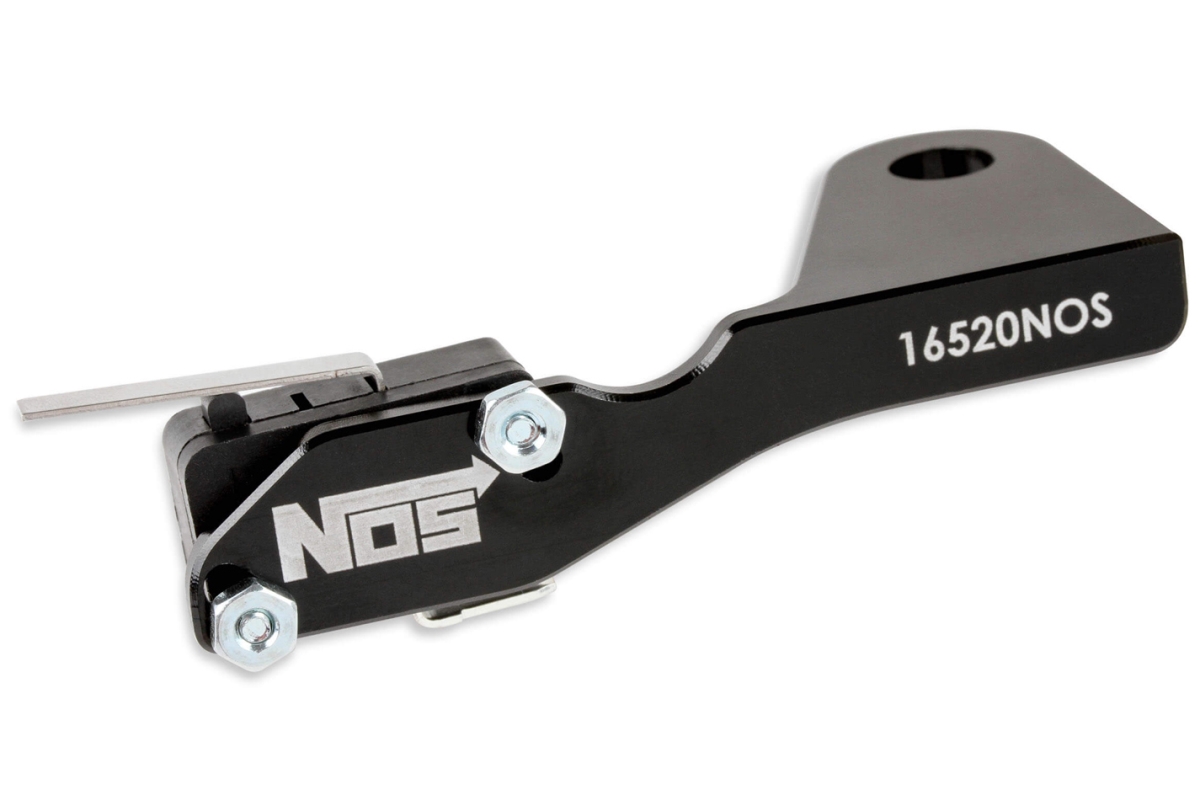 NOS16520 Nitrous Micro Switch & Bracket Kit with Gen 3-Dominator Carburetor - Black Anodize