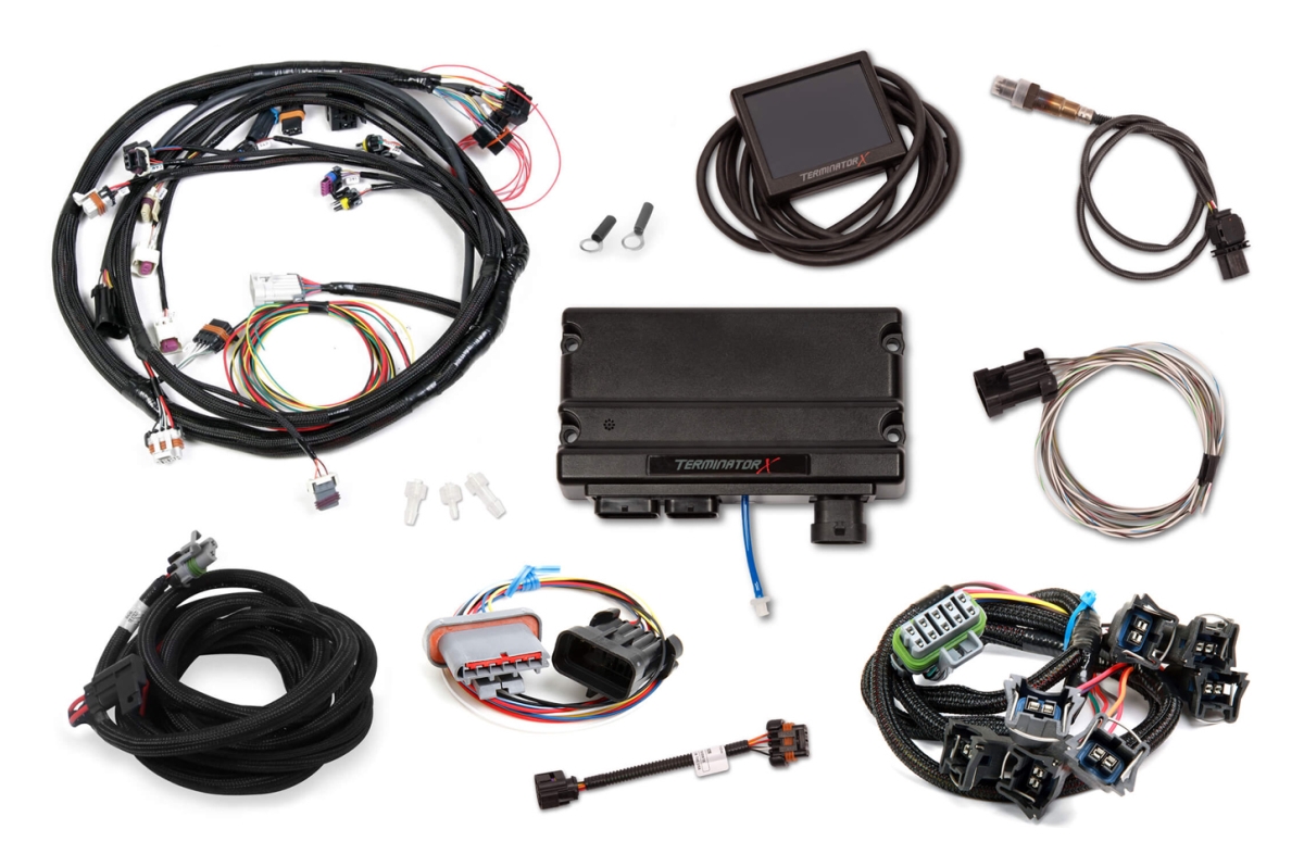 HLY550-937F 3.5 in. Touchscreen Terminator-X Engine Control Module for 1979-1993 Ford Mustang 5L