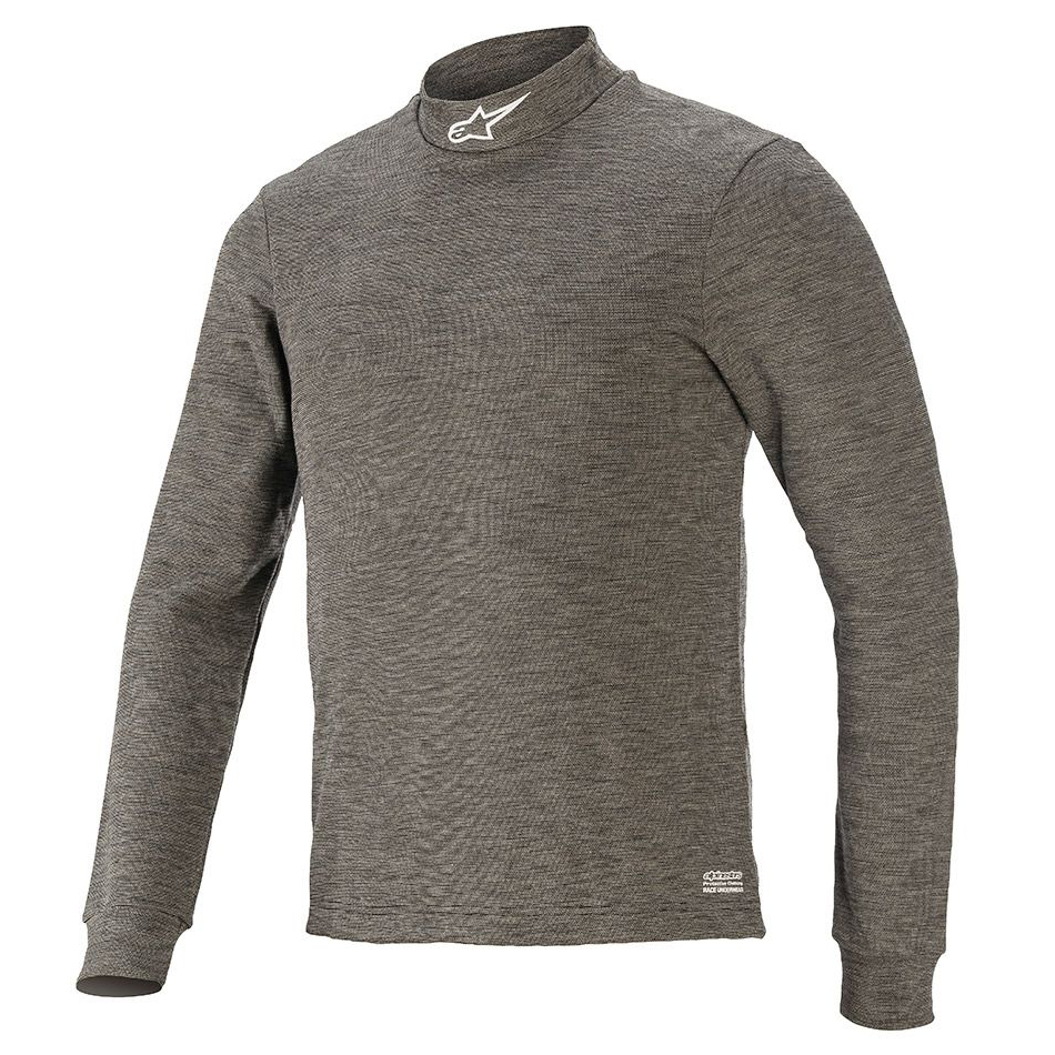Picture of Alpinestars USA ALP4754520-1112-M Race Top V3 Long Sleeve Shirt&#44; Dark Grey - Medium