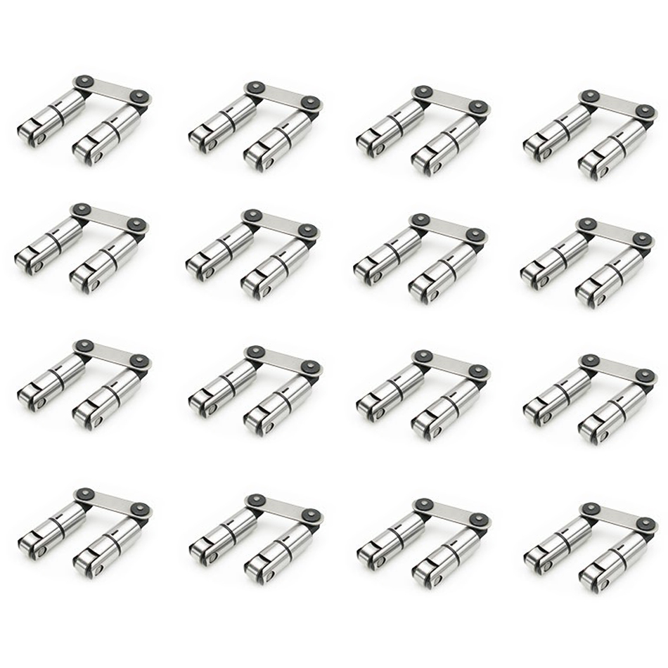 HIPPO Severe Duty Roller Lifters - Black - Set of 16 - High Performance