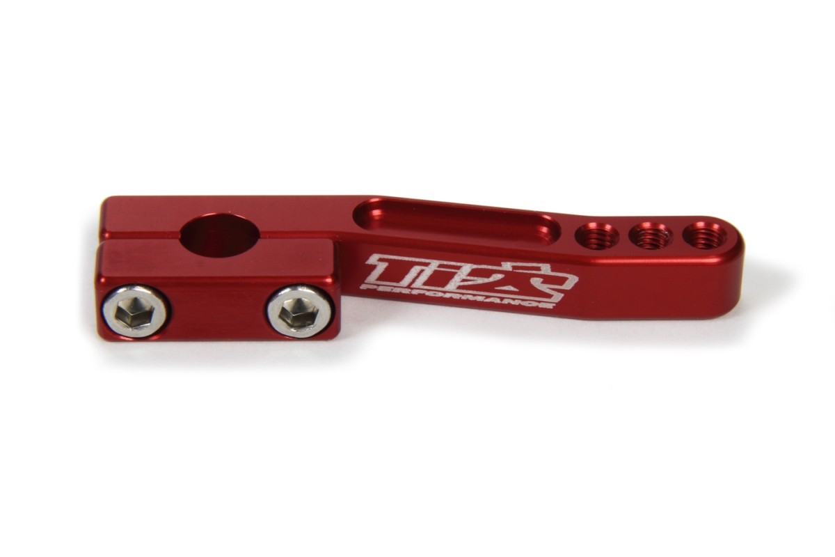 0.312 in. Aluminum Sprint Car Throttle Arm - Black Anodize