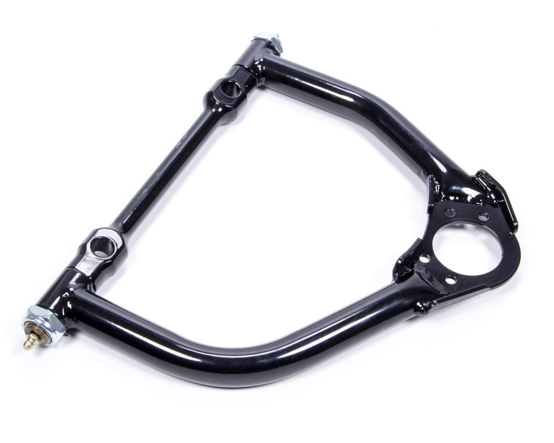 UBM14-0909-6L 9 in. Long x 1.5 in. Offset Tubular Upper Control Arm with Steel Bolt-In Ball Joint for A-Body & G-Body GM - Black Powder Coat -  U-B MACHINE