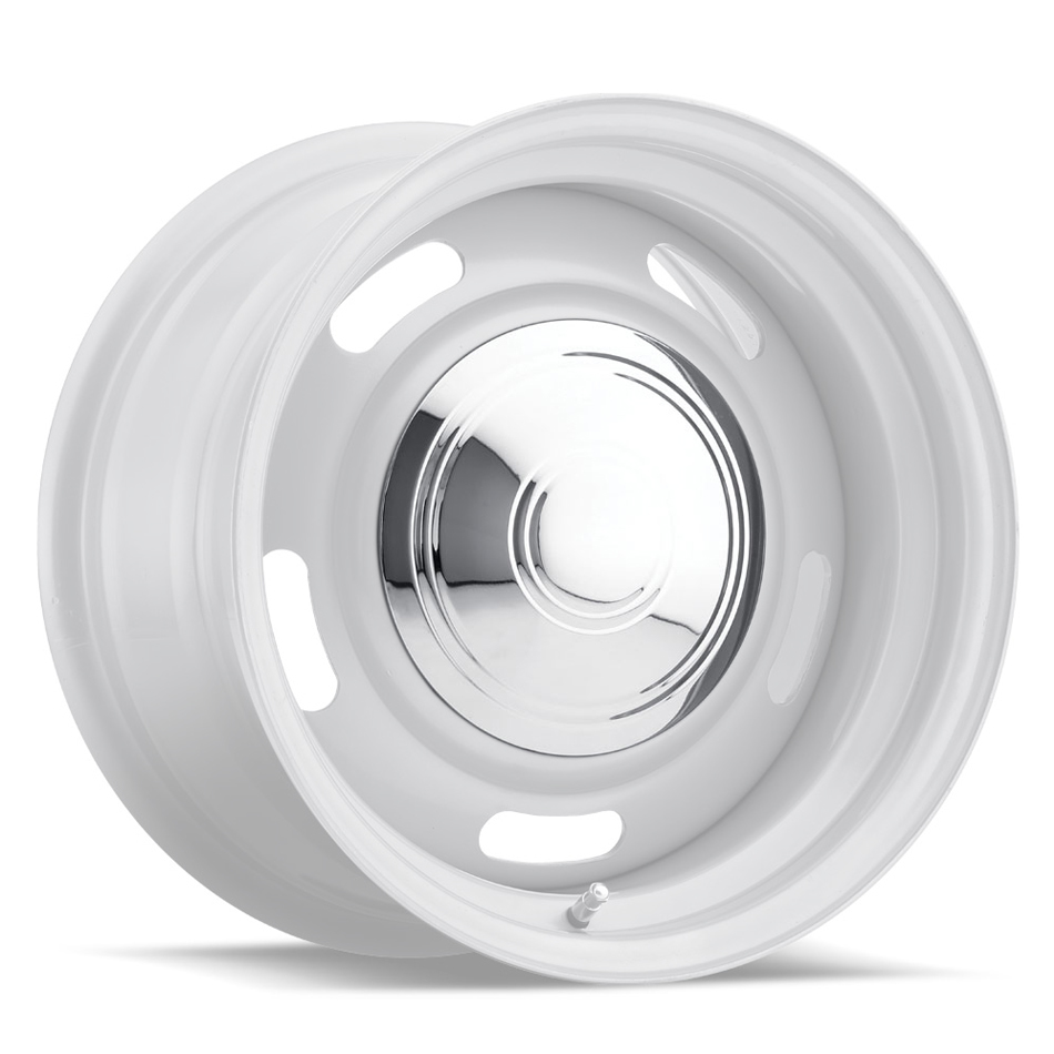 Police Style Vision Rallye Wheel Center Caps, Chrome